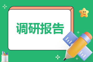 暑假社会实践调查报告怎么写